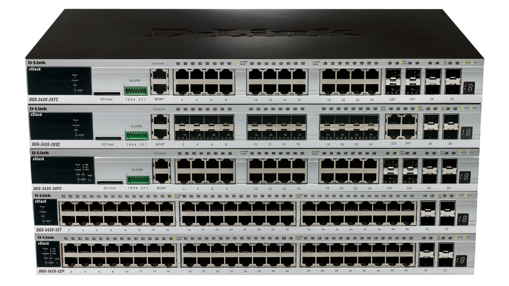 D-Link DGS-3420-52T Gigabit Managed Switch