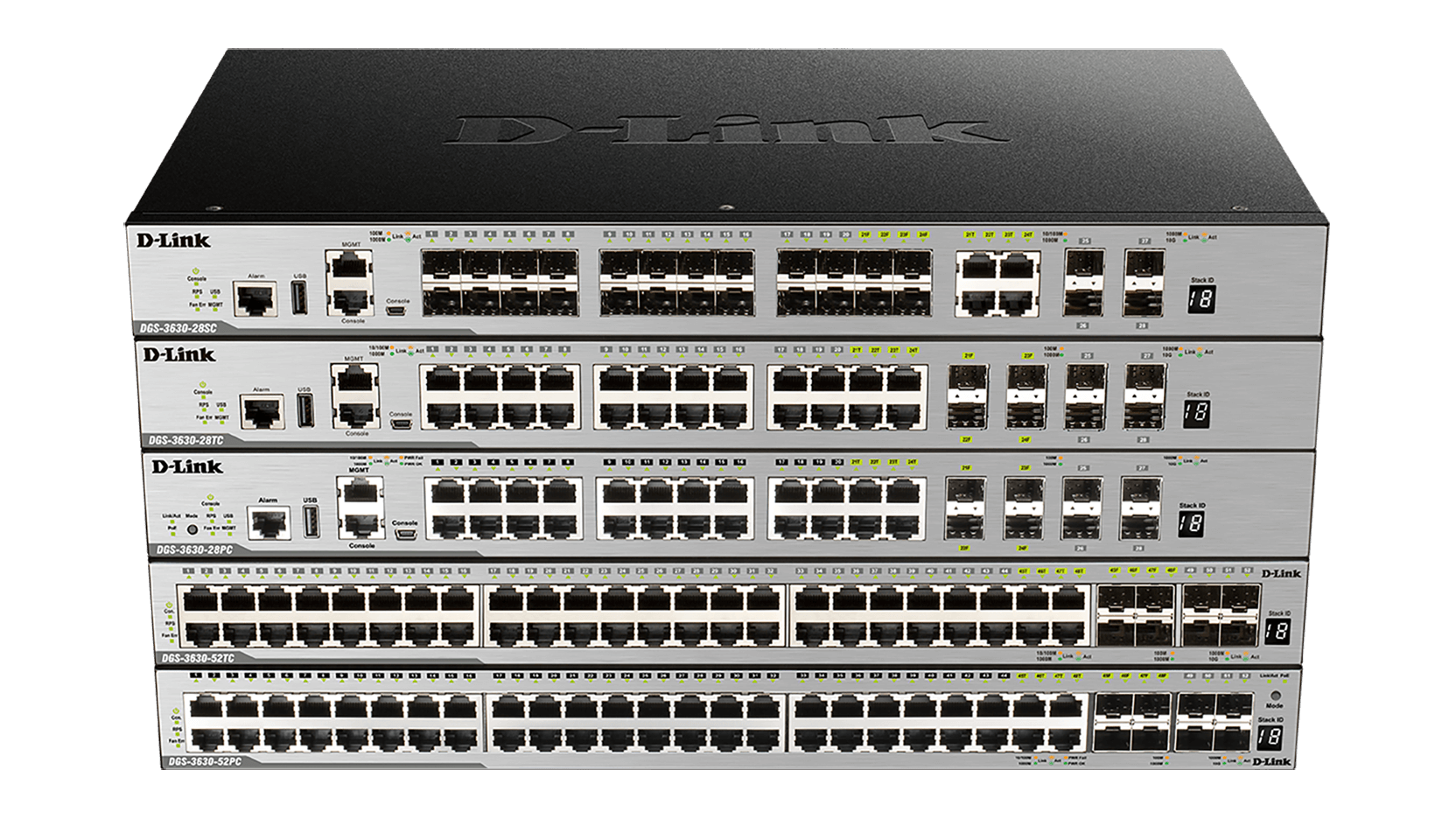 D-Link DGS-3630-28PC-SE-LIC Gigabit Managed Switch