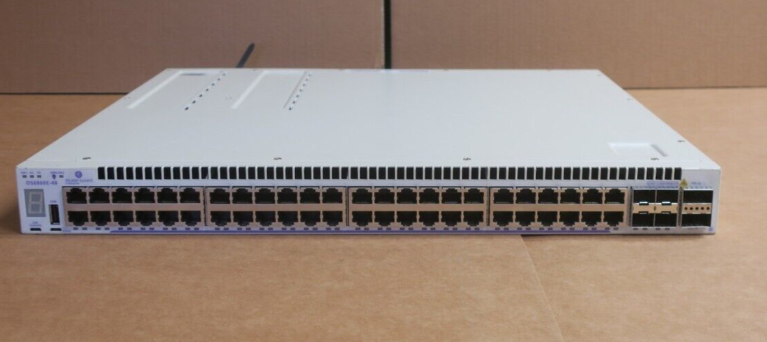 Alcatel-Lucent Enterprise Omniswitch OS6860E-48D Gigabit Ethernet Stackable LAN Switch