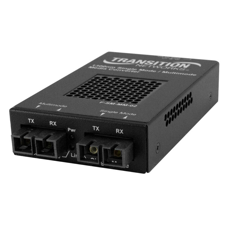 Transition Networks F-SM-MM-02 Fast Ethernet Media Converter
