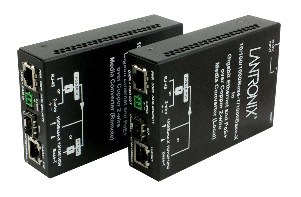 Transition Networks EO2PD4052-111 Gigabit Ethernet Media Converter