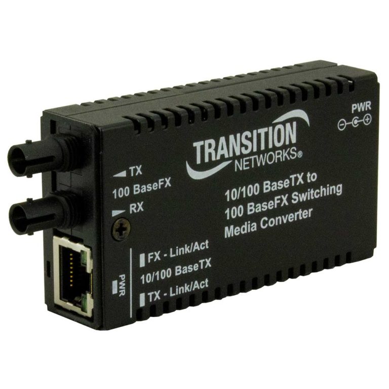 Transition Networks M/E-PSW-FX-02 Fast Ethernet Media Converter