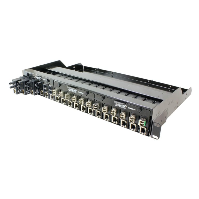 Transition Networks M-MCR-01 18-Slot Chassis