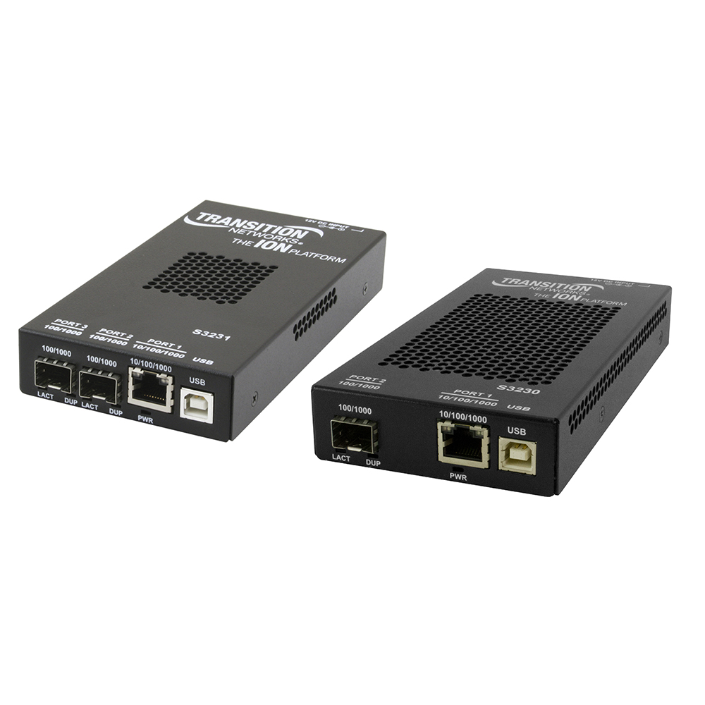 Transition Networks C3230-1040 Gigabit Ethernet Media Converter