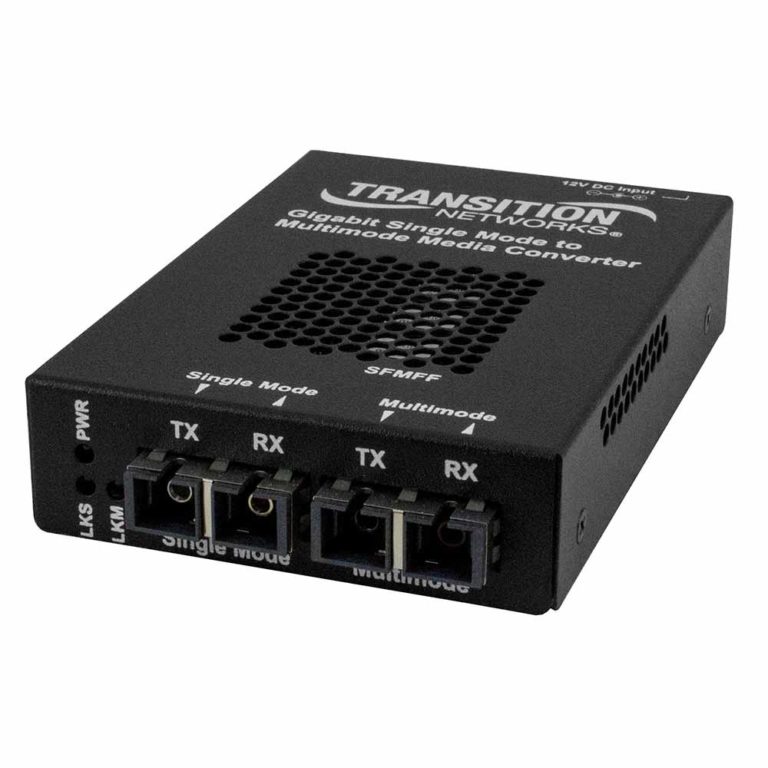 Transition Networks SFMFF1314-220 Gigabit Ethernet Media Converter