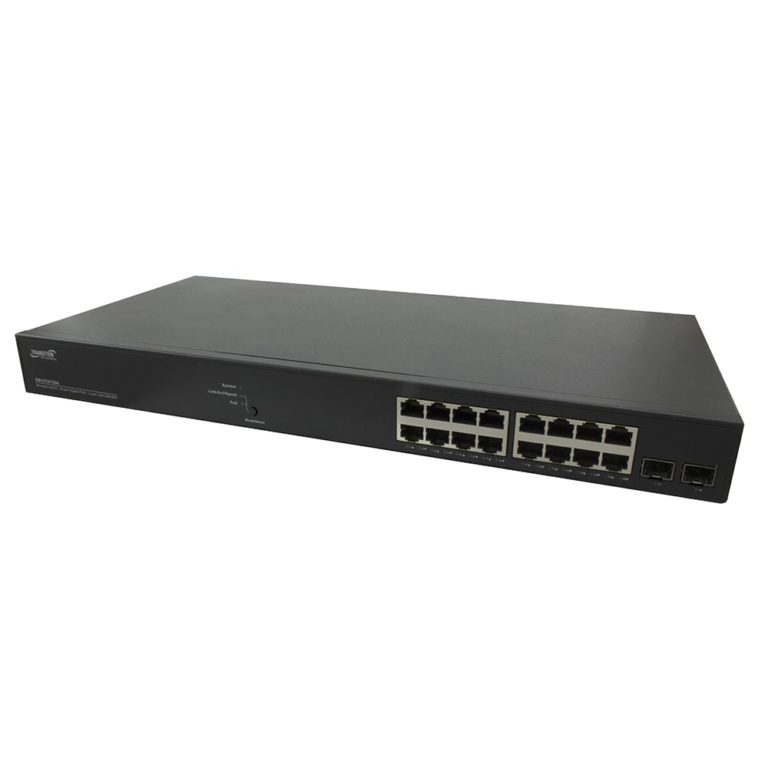 Transition Networks SM16TAT2SA-EU Smart Managed PoE+ Switch