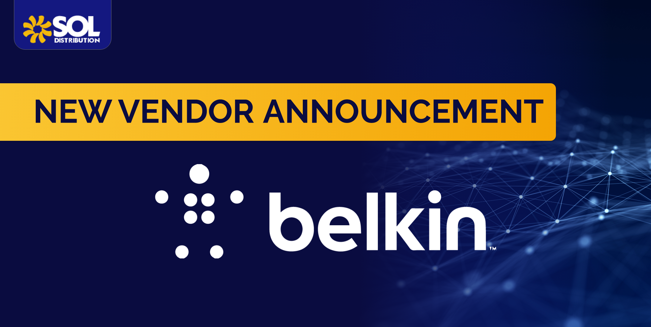 Press release: Sol Distribution partners with Belkin to help the defence sector overcome IT woes