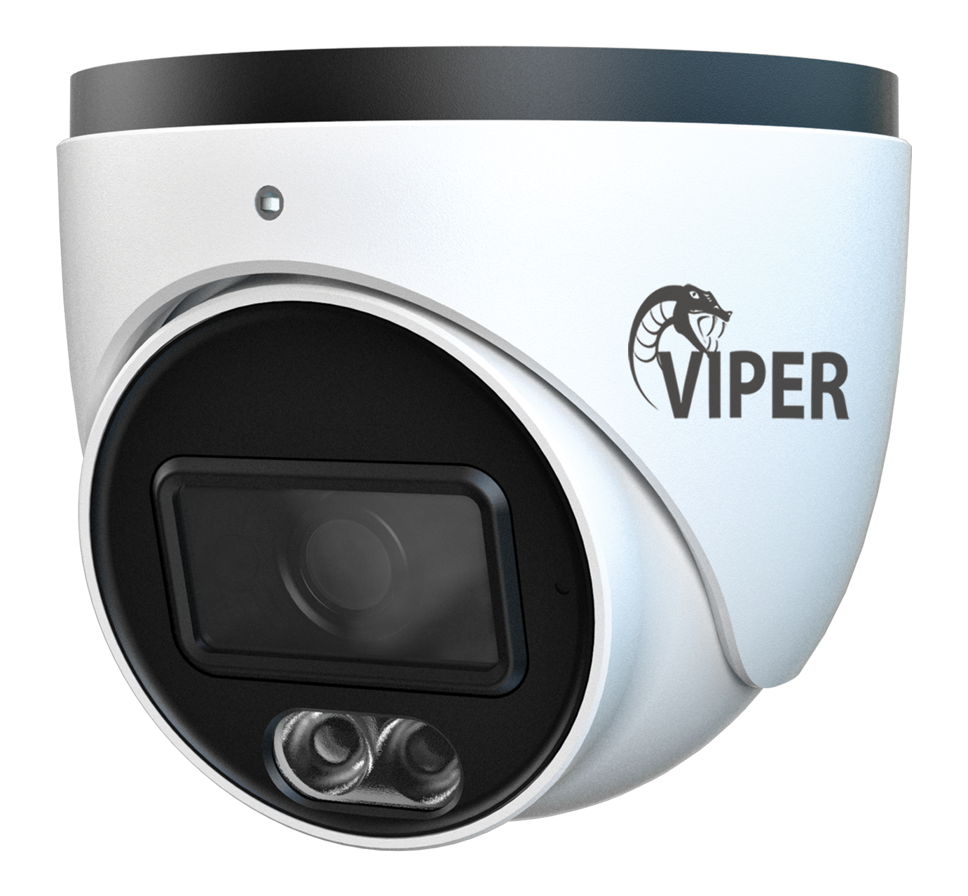 8MP Dual Illumination Turret  IP Camera Dual System P2P White